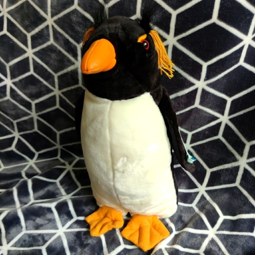 WILD republic rockhopper penguin 15" plush
